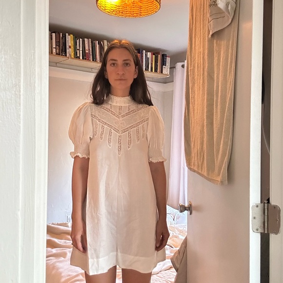 Doen Cream mini, vintage style babydoll - Picture 9 of 10